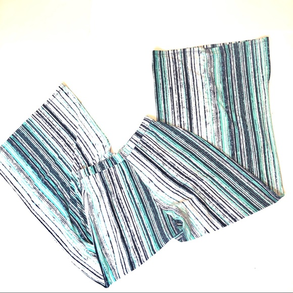 ๐HOST PICK๐NWOT BAR ||| STRIPED WIDE LEG PANTS - Picture 2 of 16